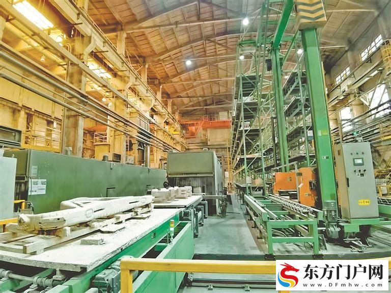 中车齐车公司智能砂芯储运系统上线(图1) 中车齐车公司智能砂芯储运系统上线(图1)