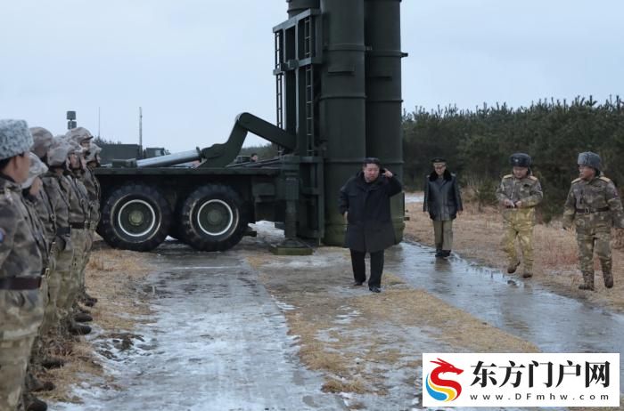 朝鲜试射新型防空导弹 精确打击假想高空目标(图1)